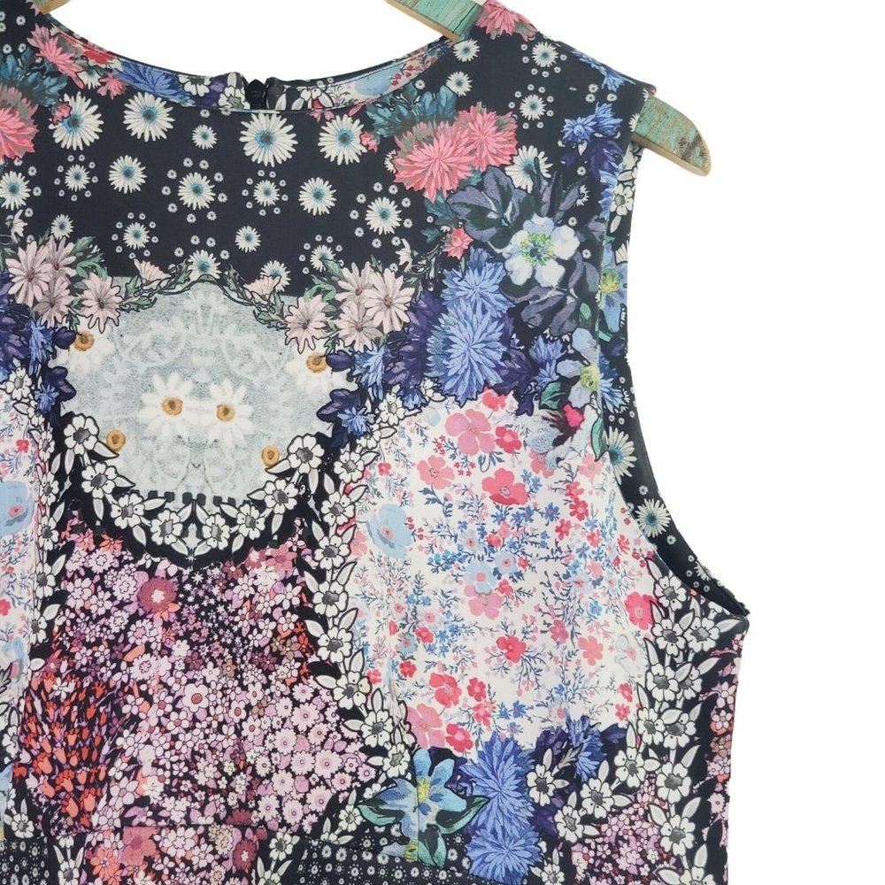 ASOS Floral Scuba Dress 04655209, Sz 14 - Picture 5 of 8